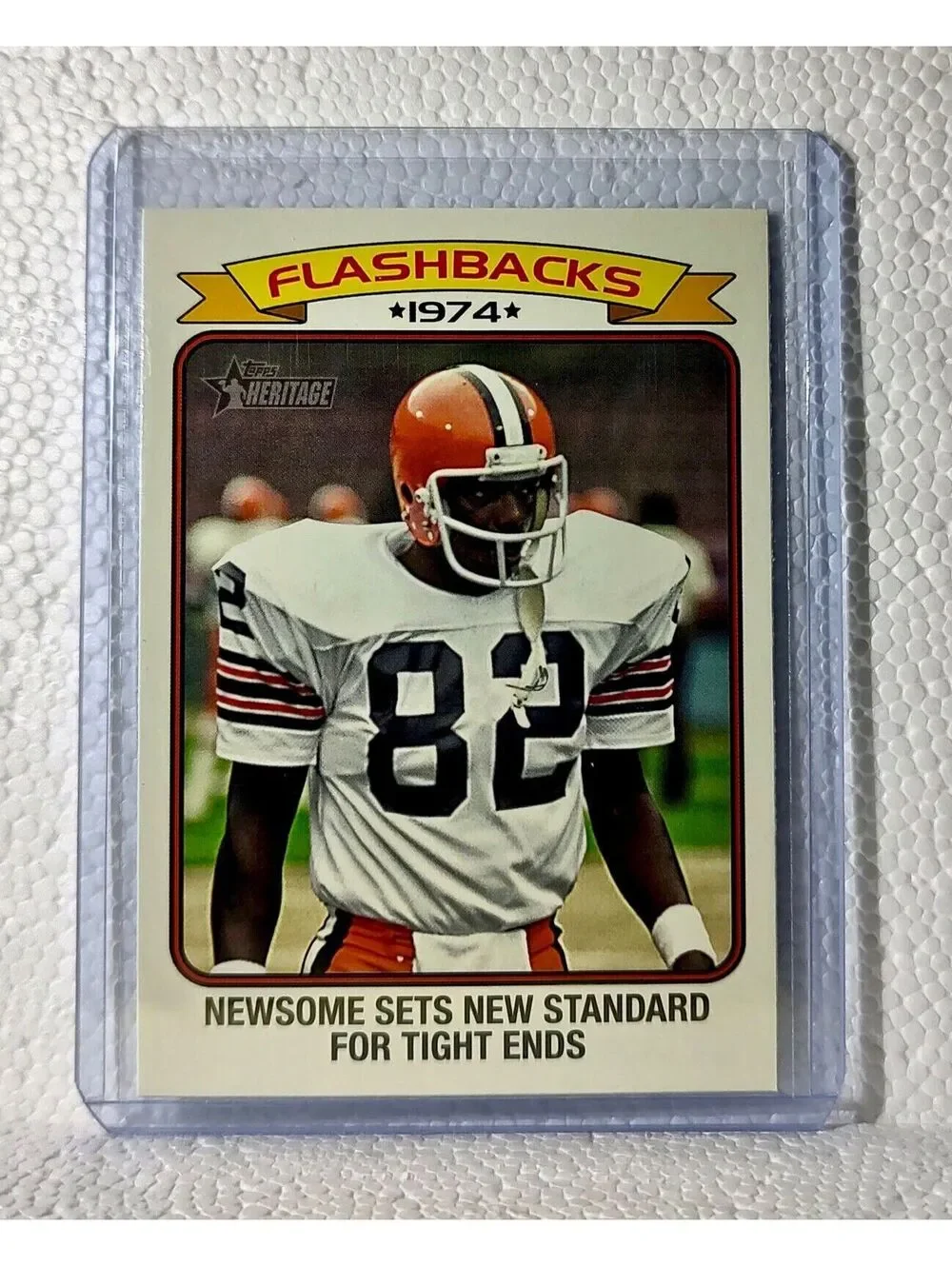 Ozzie Newsome 2023 Topps Flashbacks NFL #FF-6 Football Card Cleveland Browns